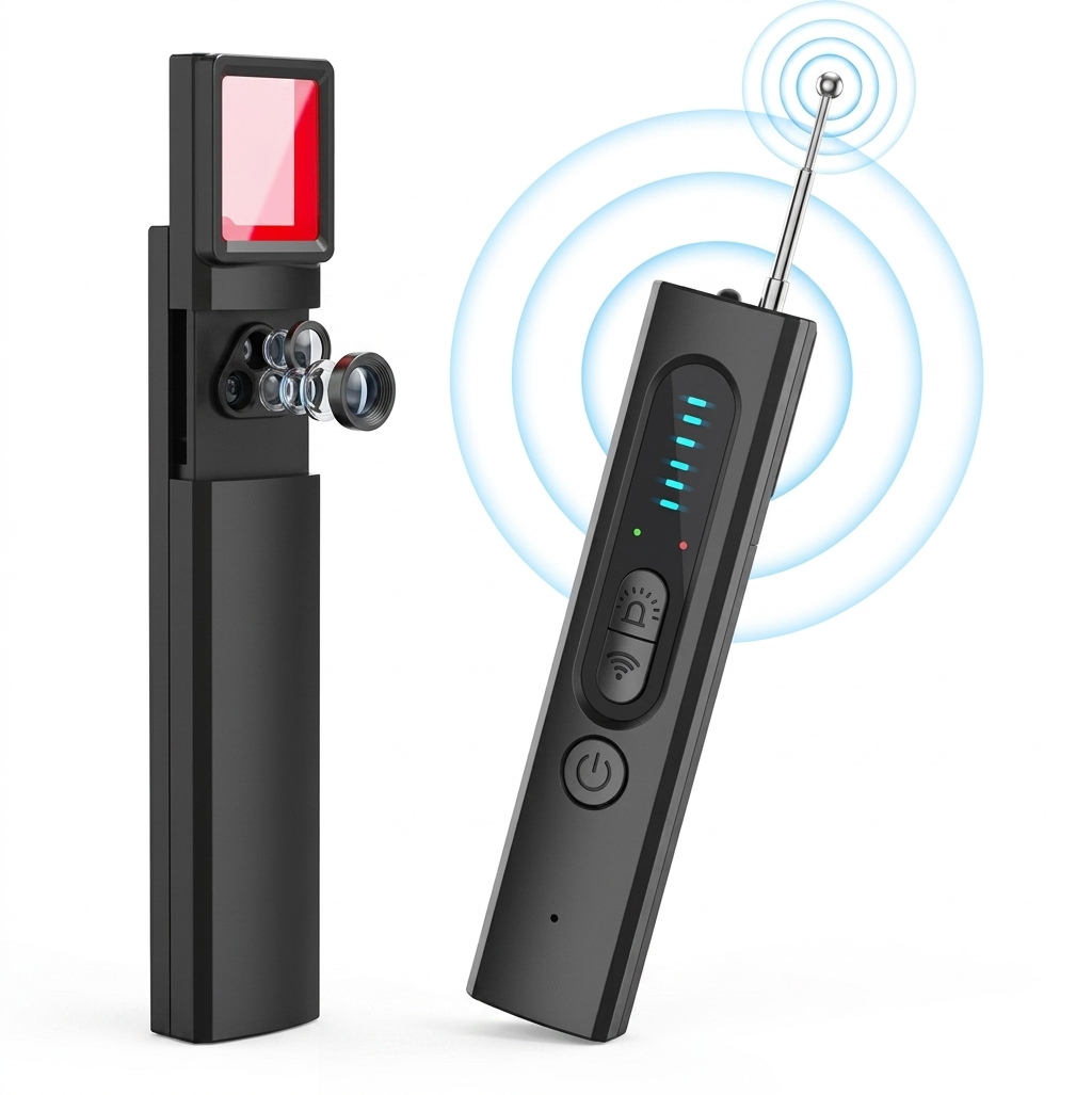 Anti-Spy Hidden Camera & Bug Detector — Privacy Protection for Travel