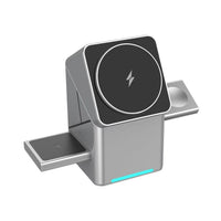 3-in-1 Magnetic Wireless Charger — Phone, Watch & Earbuds