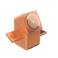 3-in-1 Magnetic Wireless Charger — Phone, Watch & Earbuds