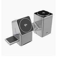 3-in-1 Magnetic Wireless Charger — Phone, Watch & Earbuds