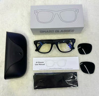 Smart Glasses with 8MP Camera, Voice AI & Bluetooth