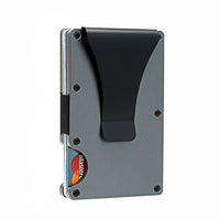 RFID-Blocking Card Holder — Dark Gray