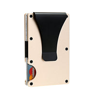RFID-Blocking Card Holder — Gold