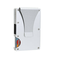 RFID-Blocking Card Holder — Silver