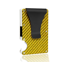 RFID-Blocking Card Holder — Yellow